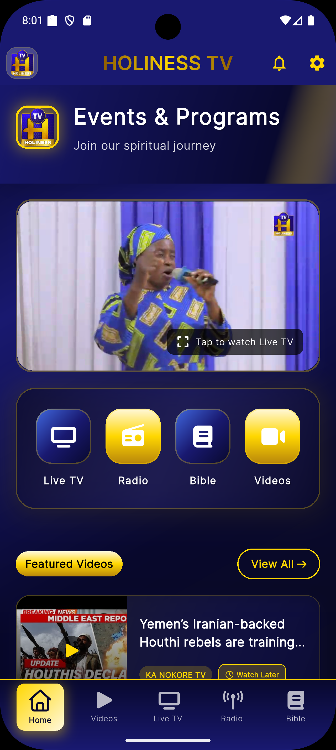 Holiness TV Ghana App